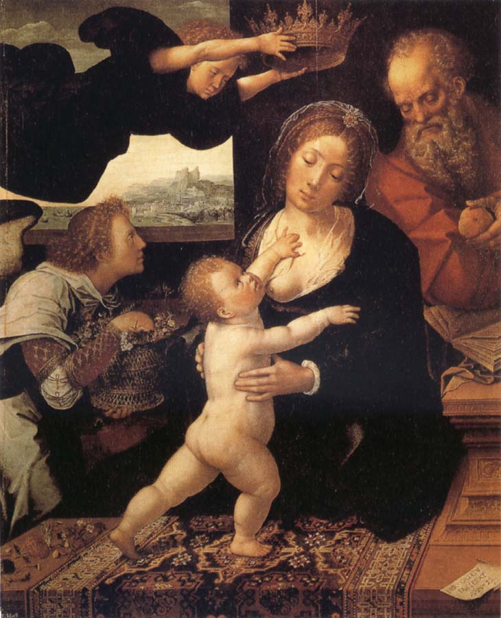 Barend van Orley Holy Family